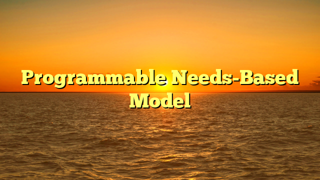 Programmable Needs-Based Model